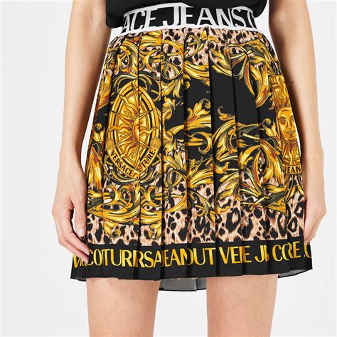 versace jean skirt